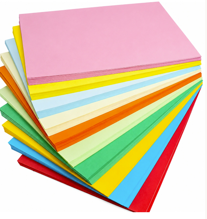 Hojas de colores